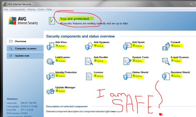AVG.1 AVG.1 REVIEW: AVG Internet Security 9.0 Software