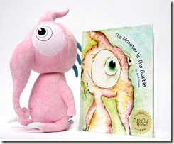 SqueekSet GIVEAWAY:  Squeek and The Monster in the Bubble (Gift Guide Winner)