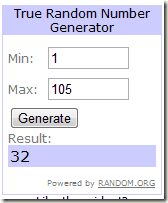 roxiowinner1 WINNERS:  Squeek, Carson Dellosa, Life in Comics, S2H, T Rex