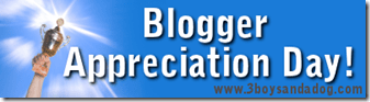 bloggerappreciationbanner thumb Blogger Appreciation Day: March 2011