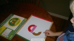 Making an e 300x168 GIVEAWAY: Fundanoodle Learning Systems by Carolina Pad
