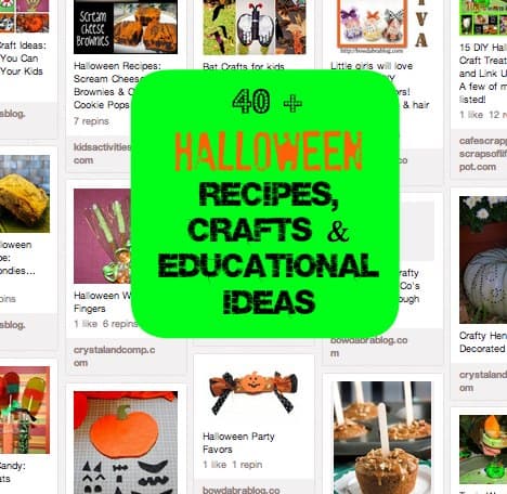 Craft Ideas Pinterest on Pinterest Faves  40   Halloween Recipes  Crafts   Educational Ideas