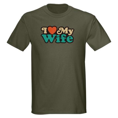 i love my wife dark tshirt GIVEAWAY: Valentines Gift Ideas from CafePress