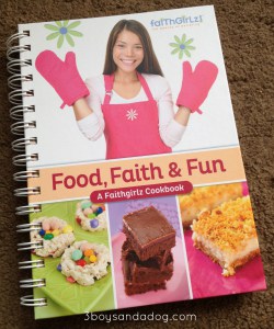 Book Cover GIVEAWAY: Food, Faith & Fun   A Faithgirlz Cookbook