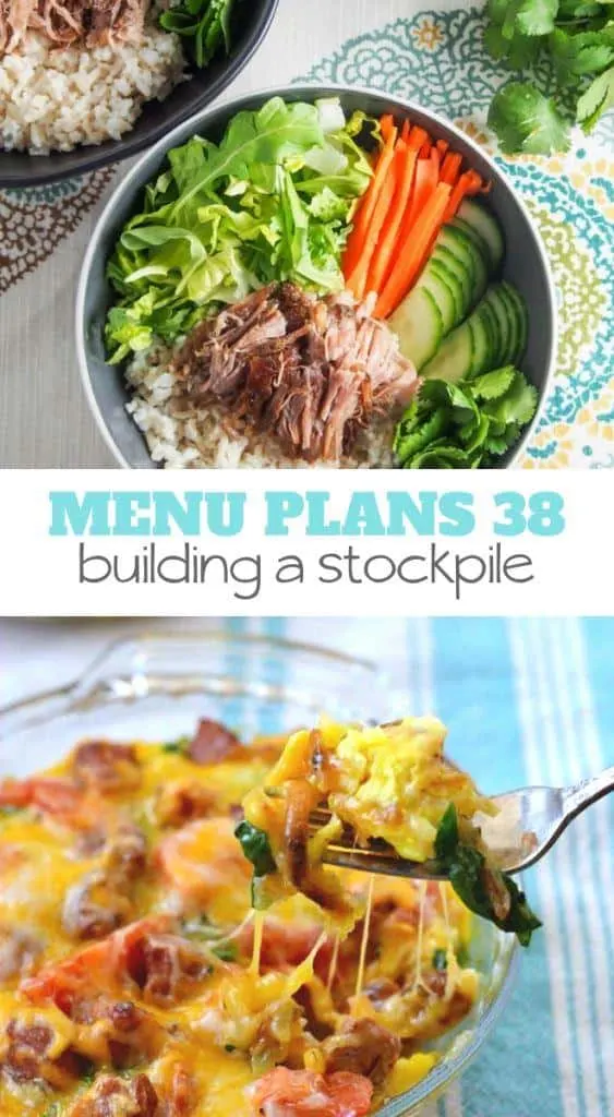 This week's Menu Plan Monday: Building a Stock will help you grow your stockpile without spending a fortune on groceries.