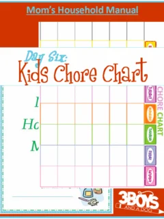 Free Printable Kids Chores Chart