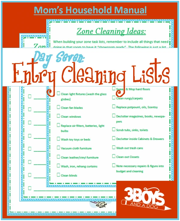 Mom's Manual Day #7: Cleaning Your Entryway