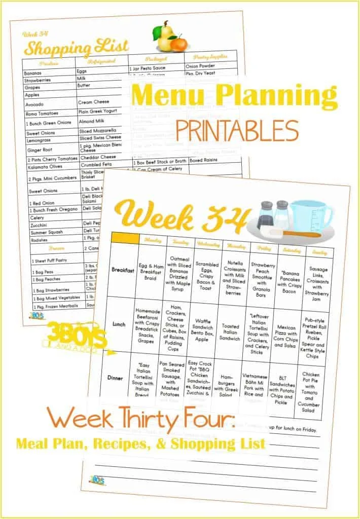 Meal Planning Saves Money and I am going to show you how. Plus, I have done all the work for you. Just print out the list, check out the recipes, & cook.