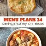Meal Planning Saves Money: Week 34