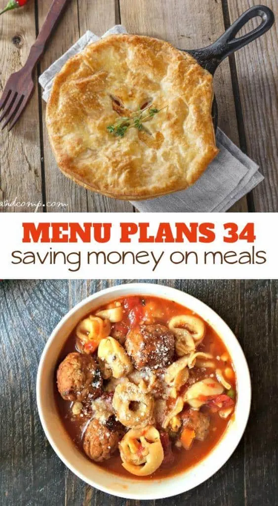 Meal Planning Saves Money: Week 34
