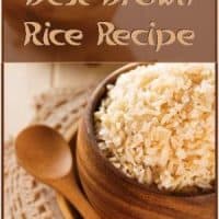Brown Rice using White Rice