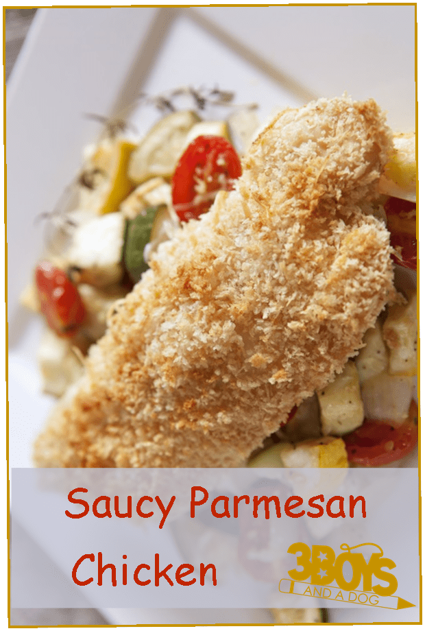 Saucy Parmesan Chicken