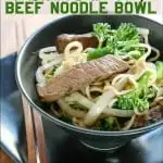 Asian Beef Noodle Bowl Recipe
