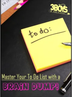 Master Your To Do List with a Brain Dump