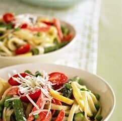 Image for RECIPE: Pasta Primavera with a Basic White Sauce
