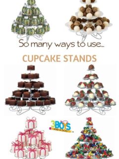 So many ways to use a cupcake stand - besides just for cupcakes!