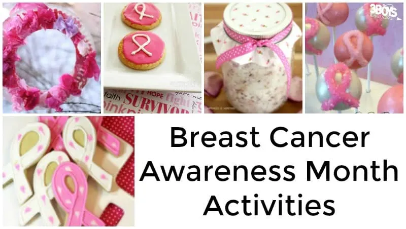 Pink Breast Cancer Awareness Month Activities