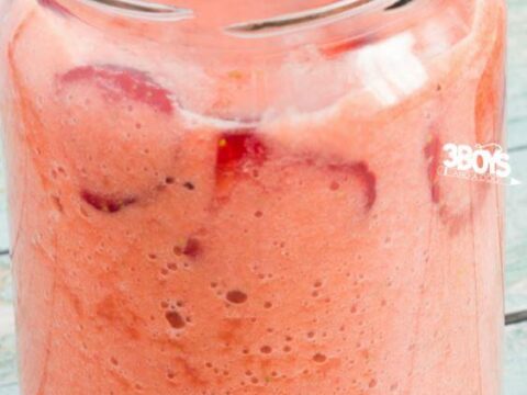 RECIPE: Strawberry-Peach Smoothie