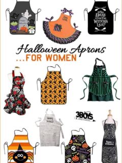 Super Cute Halloween Aprons for Mom