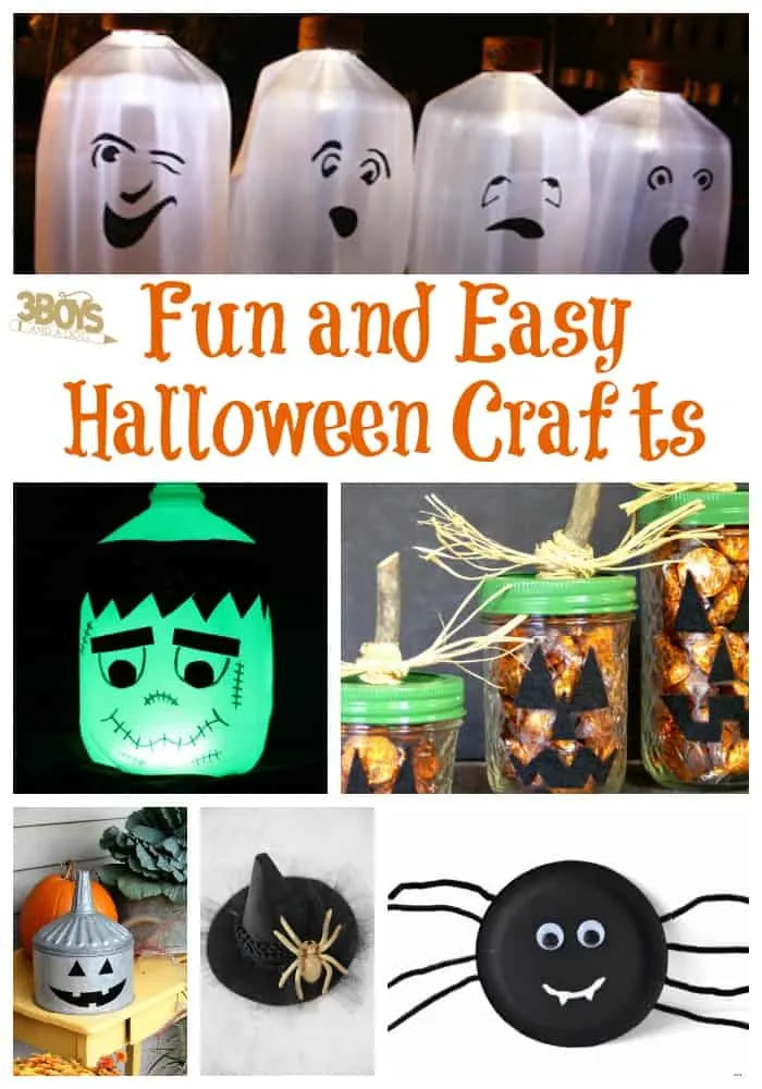 fun and easy halloween crafts