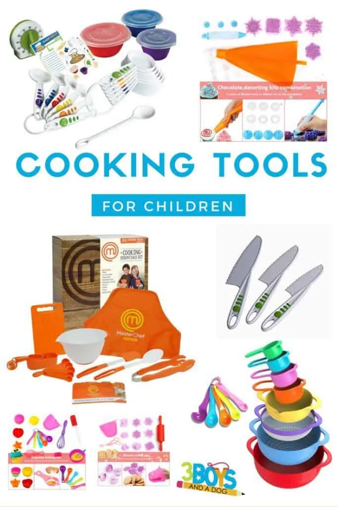 Cooking tools (and cookbooks) for children