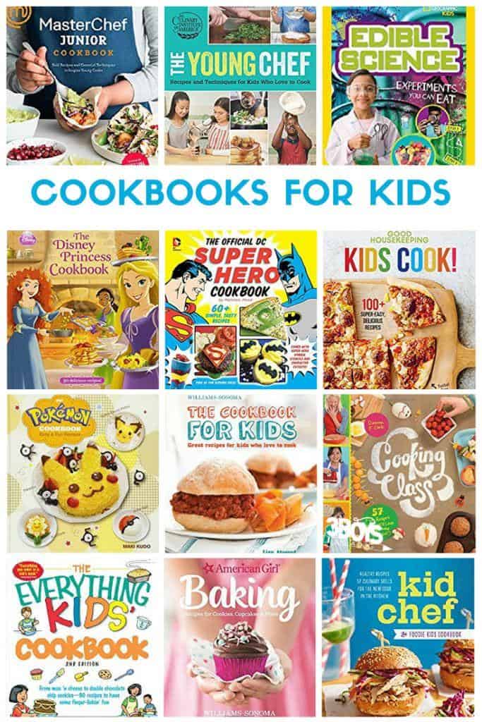 Kids Cookbooks (and cooking tools) at Amazon