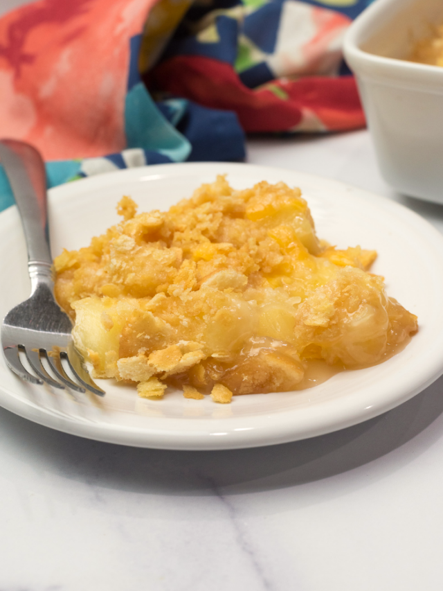 Pineapple Casserole Recipe (with Ritz Crackers) Story