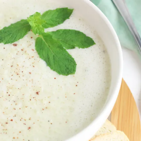 try this chilled soup recipe in the summer