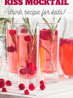 red kiss mocktail