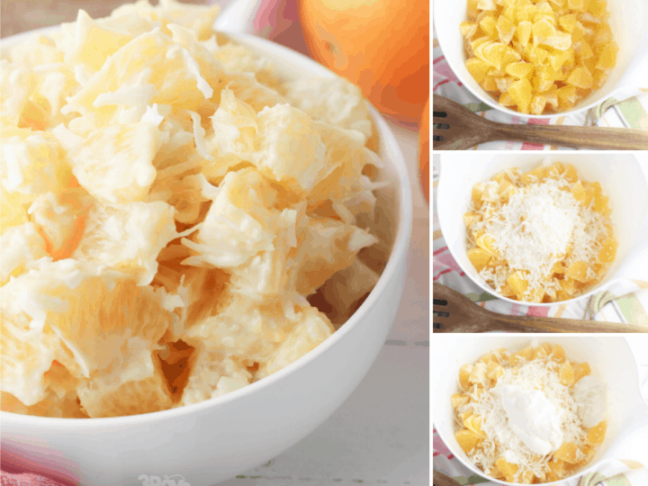 orange and coconut salad
