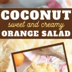 orange coconut salad