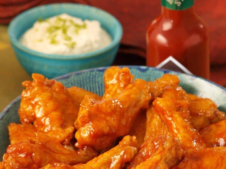 Image for Creamy Buffalo Wings Recipe (Game Day Appetizers)