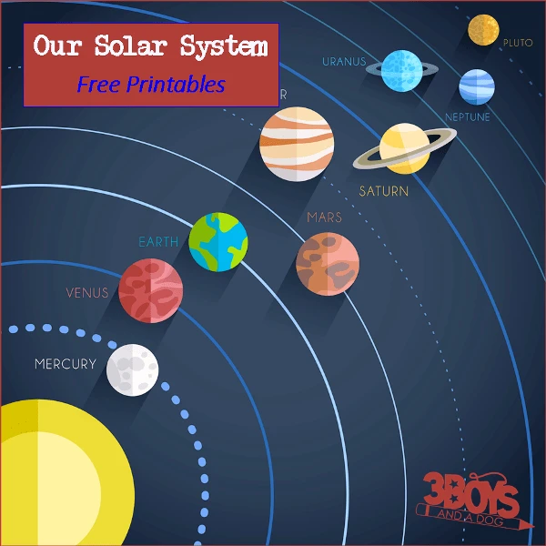 Free Our Solar System Printables