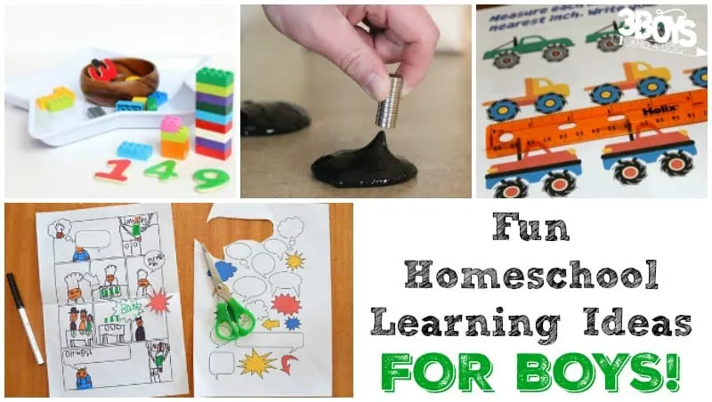 Fun Homeschool Learning Ideas for Boys