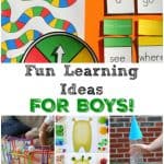 Fun Learning Ideas for Boys
