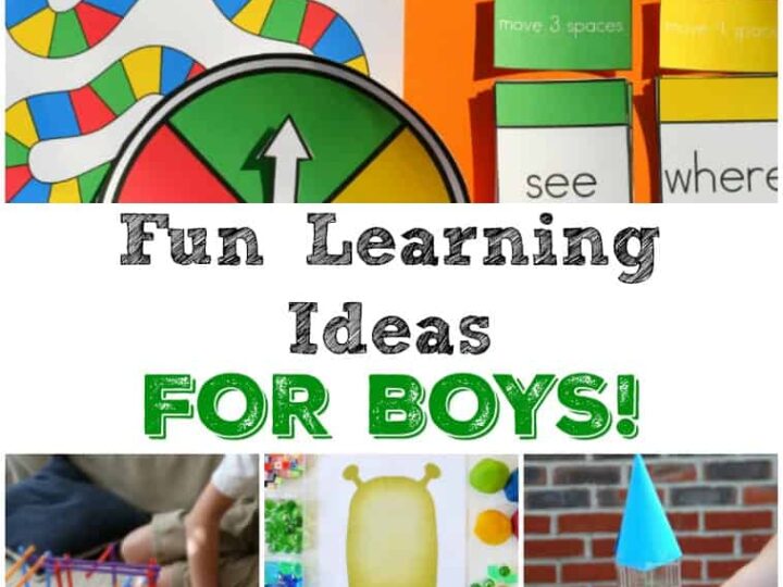 Fun Learning Ideas for Boys