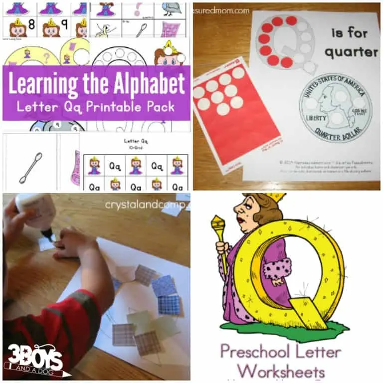 Letter Q Activities and Printables