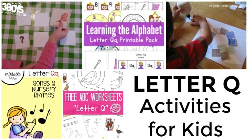 Letter Q Activities for Kids