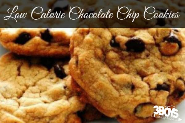 Lower Calorie Chocolate Chip Cookies