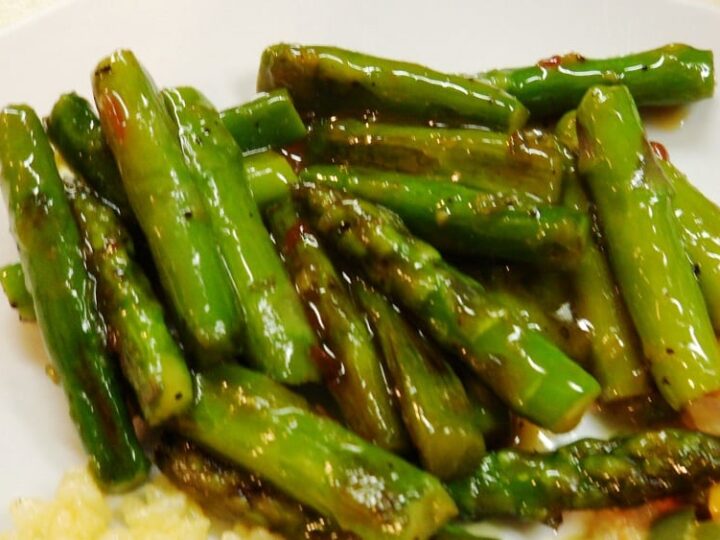 Image for Asparagus Recipes: Thai Sweet Asparagus Recipe