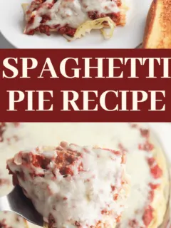 spaghetti pie dinner recipe