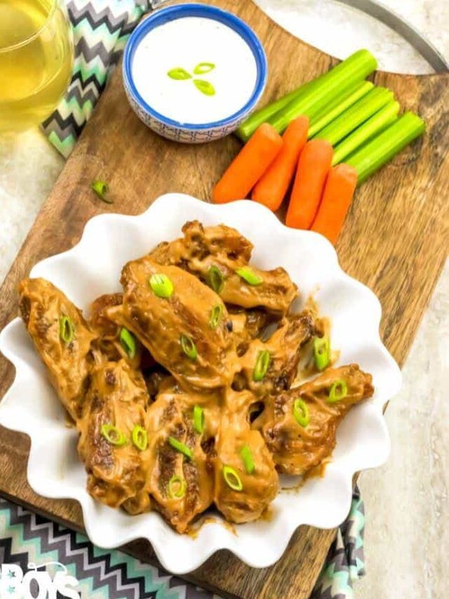Creamy Buffalo Wings Recipe (Game Day Appetizers) Story