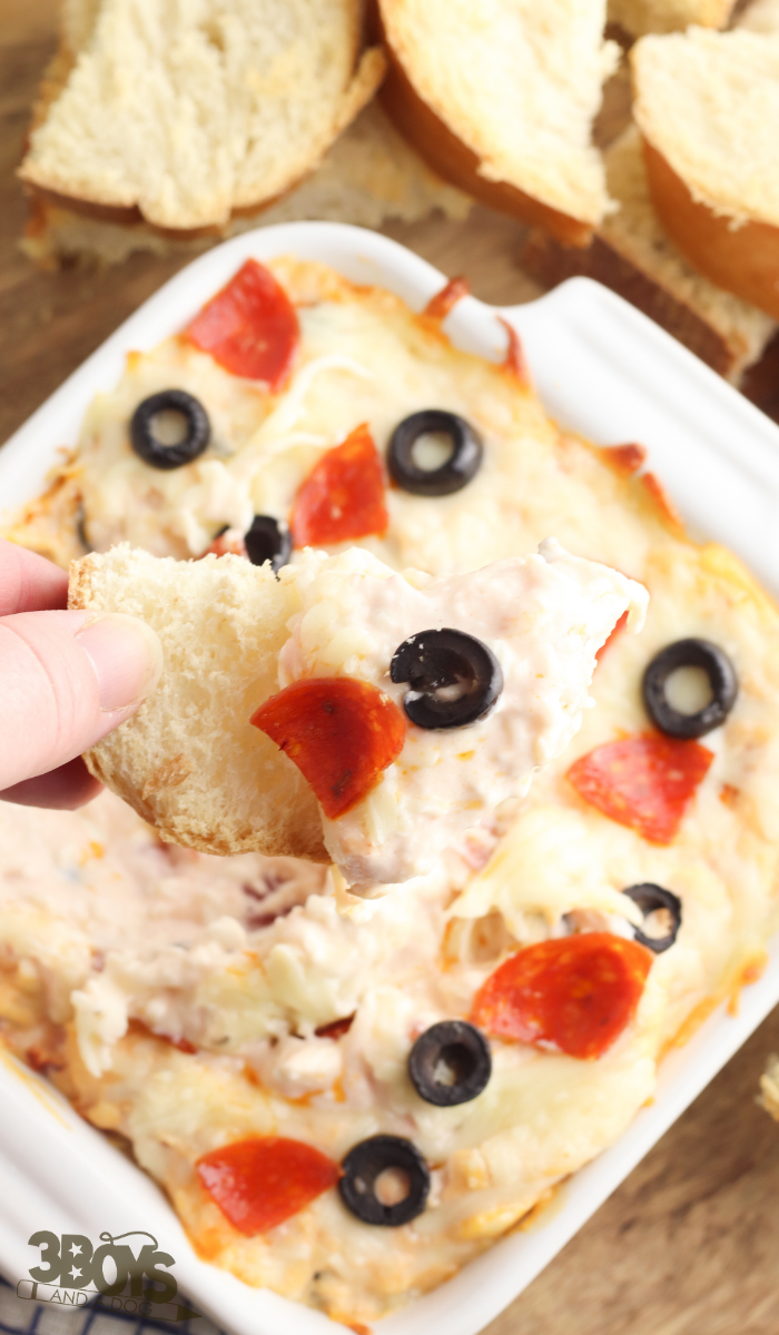 best flavors of pizza in a delicious dip appetizer