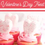 easy strawberry cupcakes made with Peeps hearts