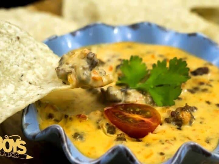 Rotel Dip with Ground Beef