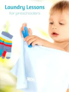 Fun Laundry Lessons for Preschool
