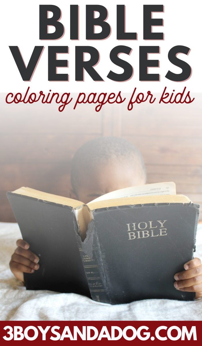 FREE: Printable Illustrated Bible Verses Homeschool