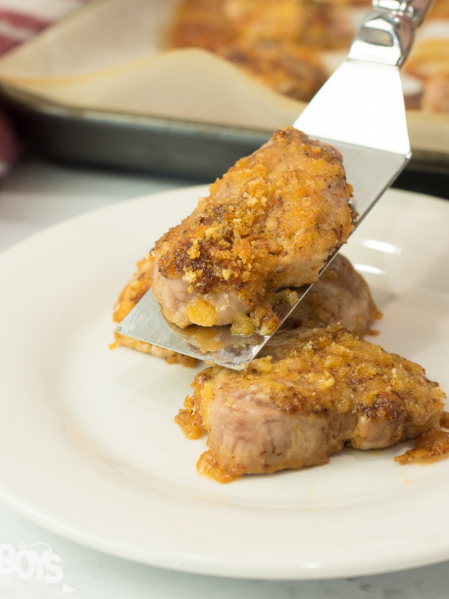 Flavorful Mozzarella Pork Rounds
