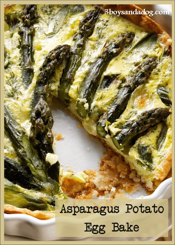 Asparagus Potato Egg Bake