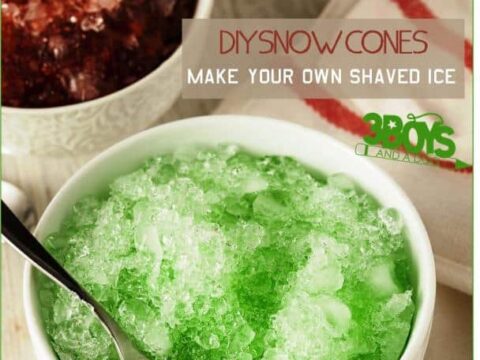 How to make snow cones